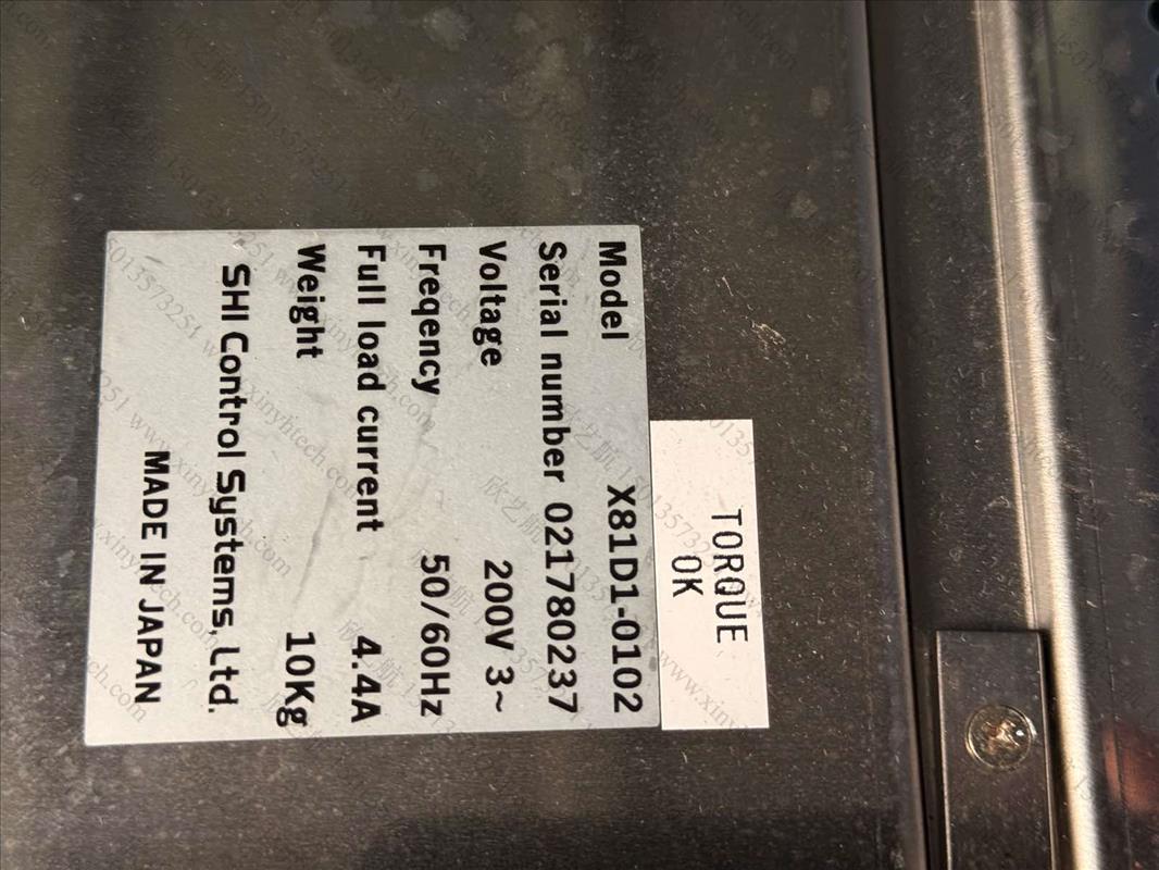 尼康曝光机驱动器 X81D1-0102 021782037